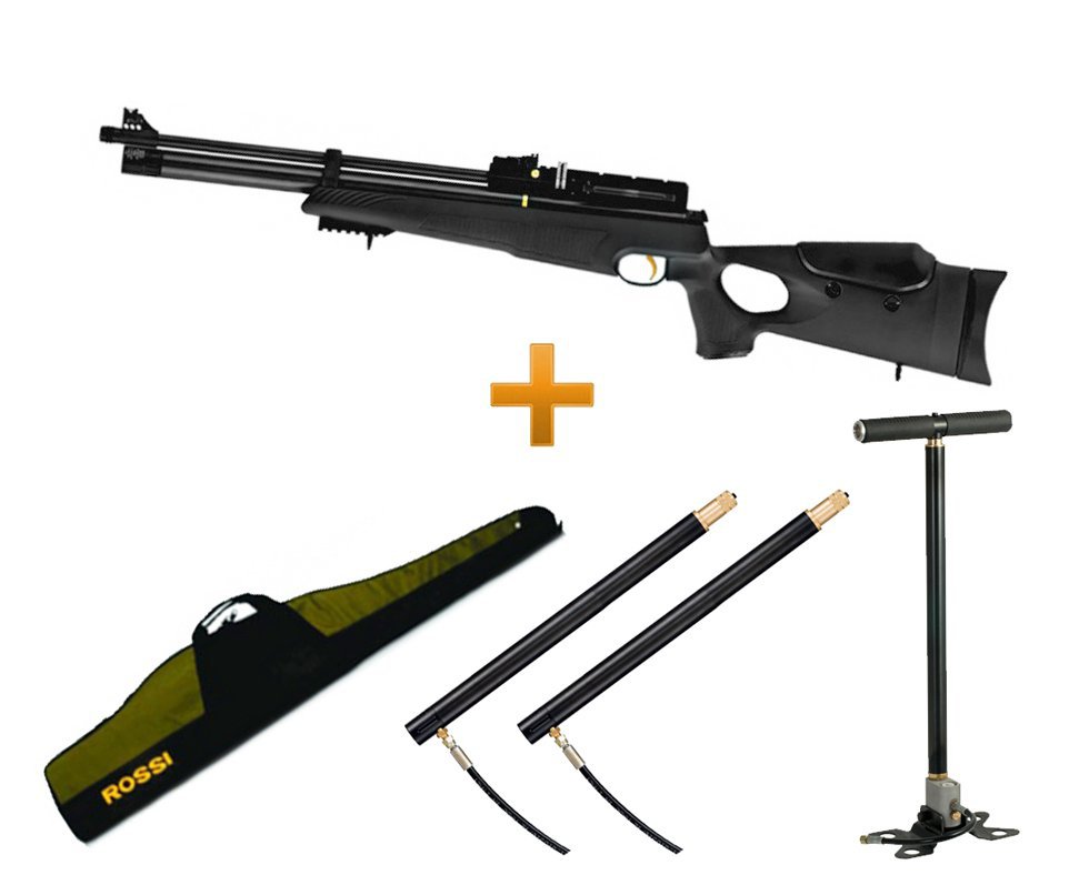Carabina Pcp Hatsan At44-10 5,5 + Capa + 02 Cilindro Extra + Bomba Hand Pump