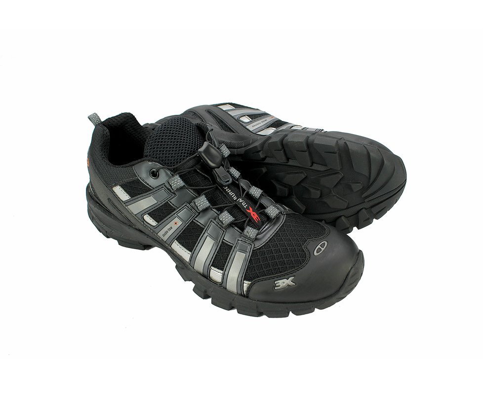 Tenis Double Flow 3x Trail Running Preto - Snake