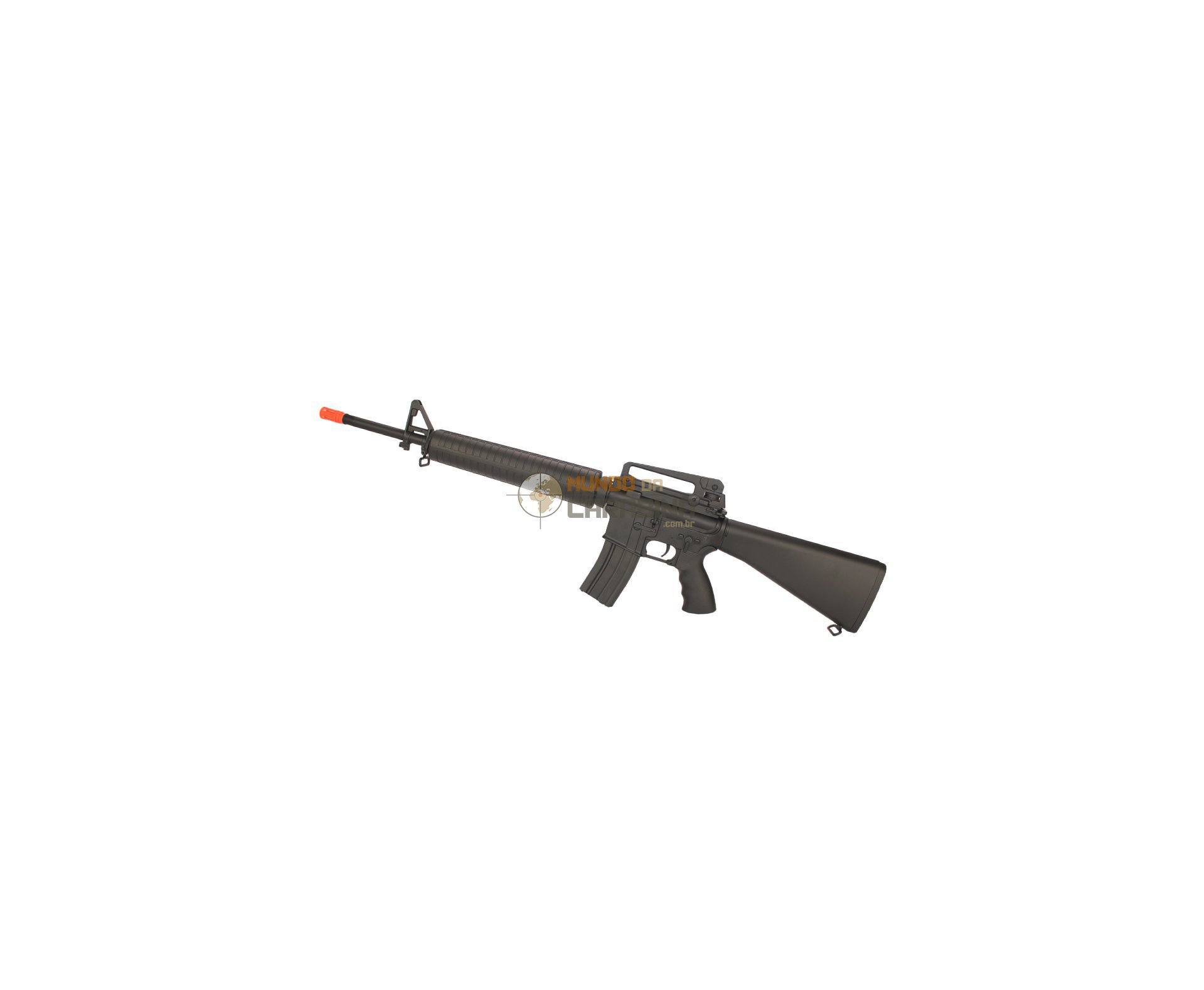 Rifle De Airsoft M16 Long Semi/metal - Cal 6.0mm - A&k