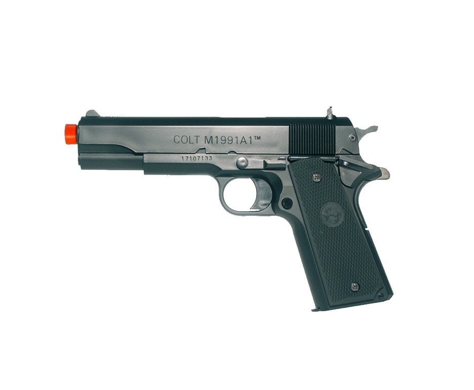 Pistola De Airsoft Colt M1991-a1 - Mola - Plast Bb 6mm