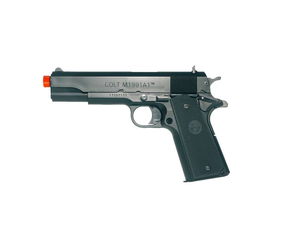 Pistola De Airsoft Colt M1991-a1 - Mola - Plast Bb 6mm