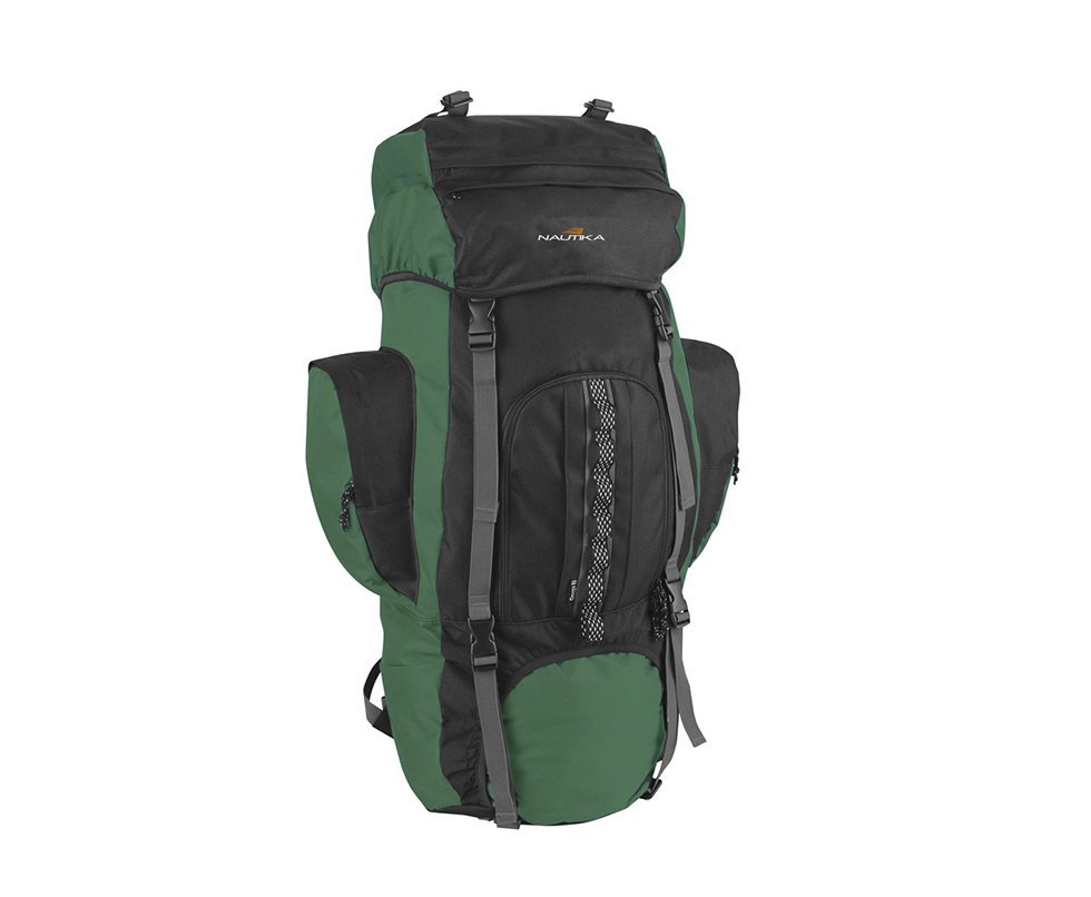 Mochila Intruder 80l - Preta E Verde - Nautika