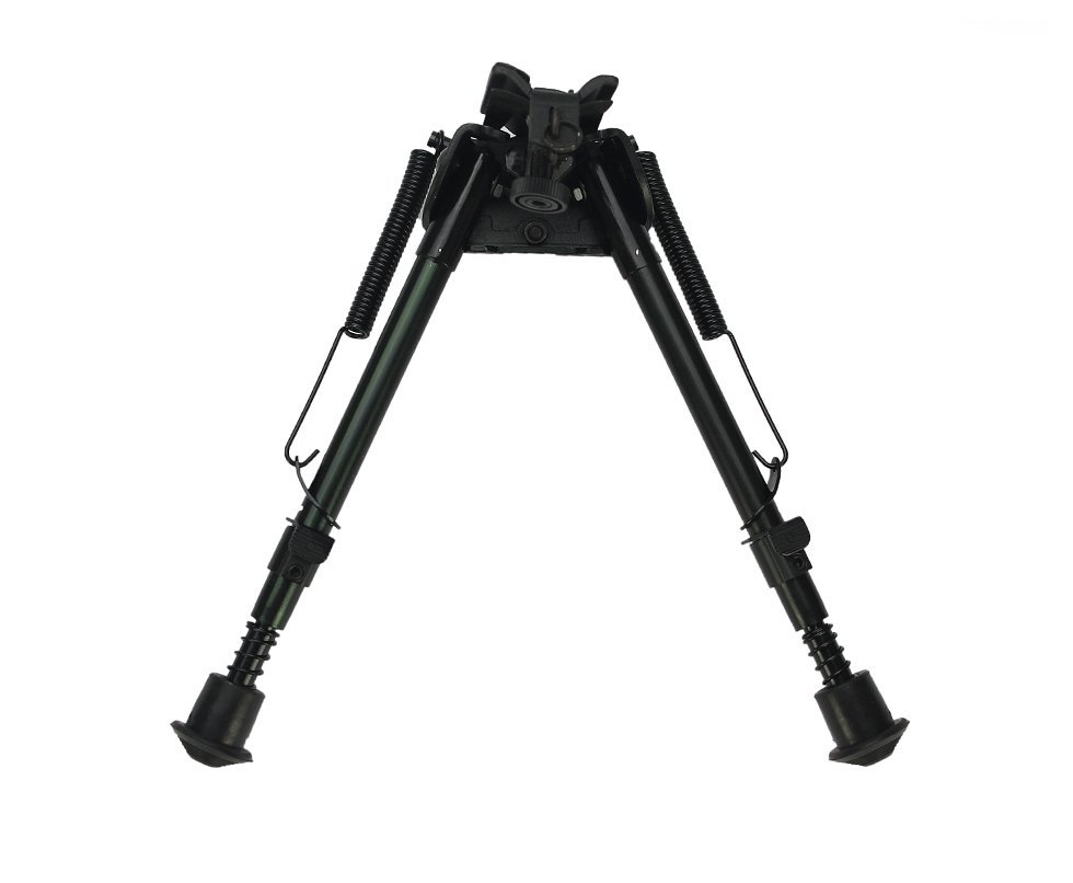 Bipé Tatico Metal Retratil 9" M3 - Fixação 20/22mm