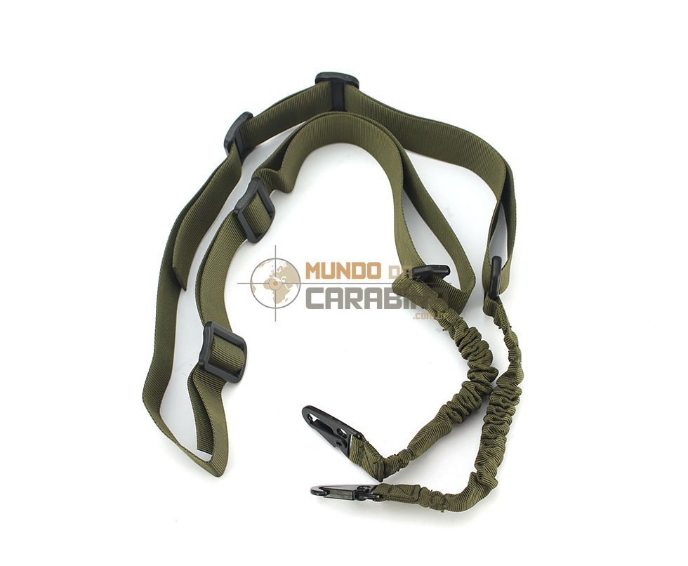 Bandoleira Para Airsoft Ajustável - Verde