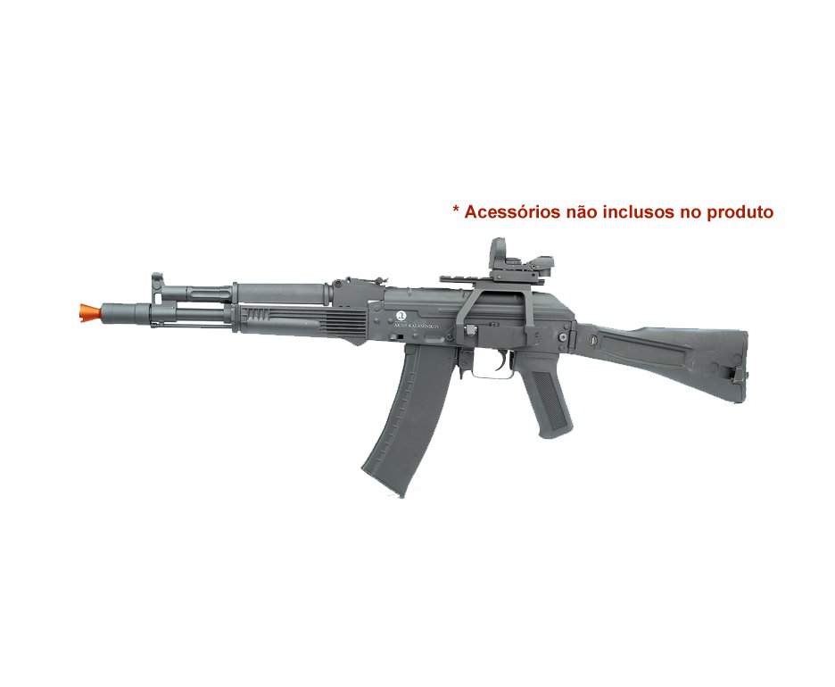 Rifle De Airsoft Kalashnikov Ak105 - Elétrico - Full Metal - Esfera Plástica Bb 6mm