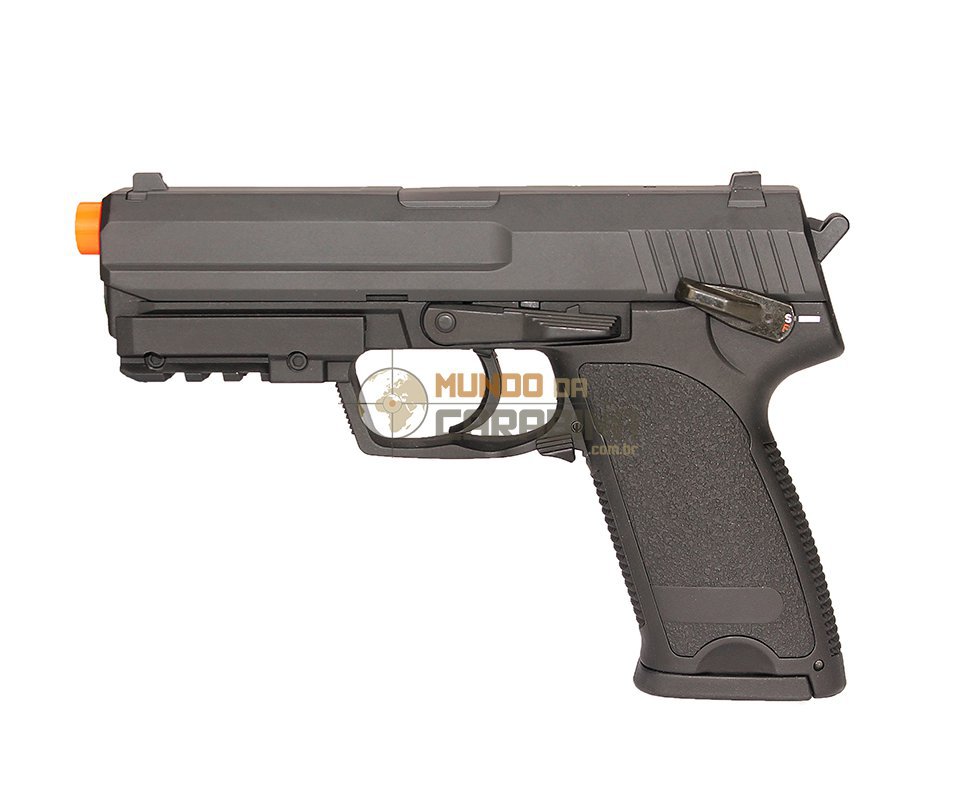 Pistola De Airsoft Elétrica Usp Full Metal Cal 6.0mm Bivolt - Cyma