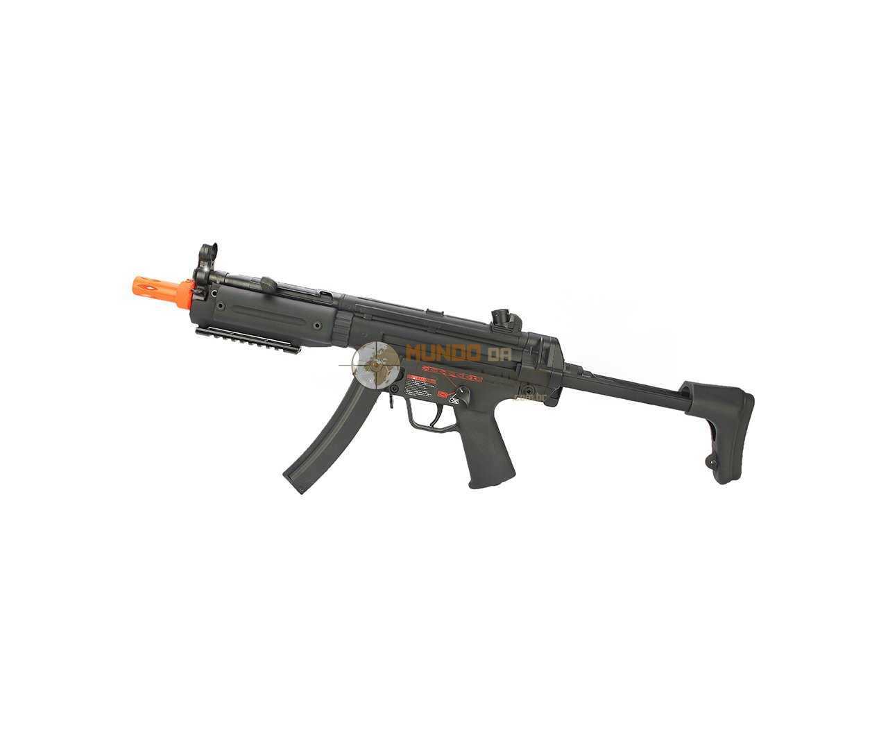 Rifle De Airsoft Mp5 A5 Ris Full Metal Retrátil - G&g Premium