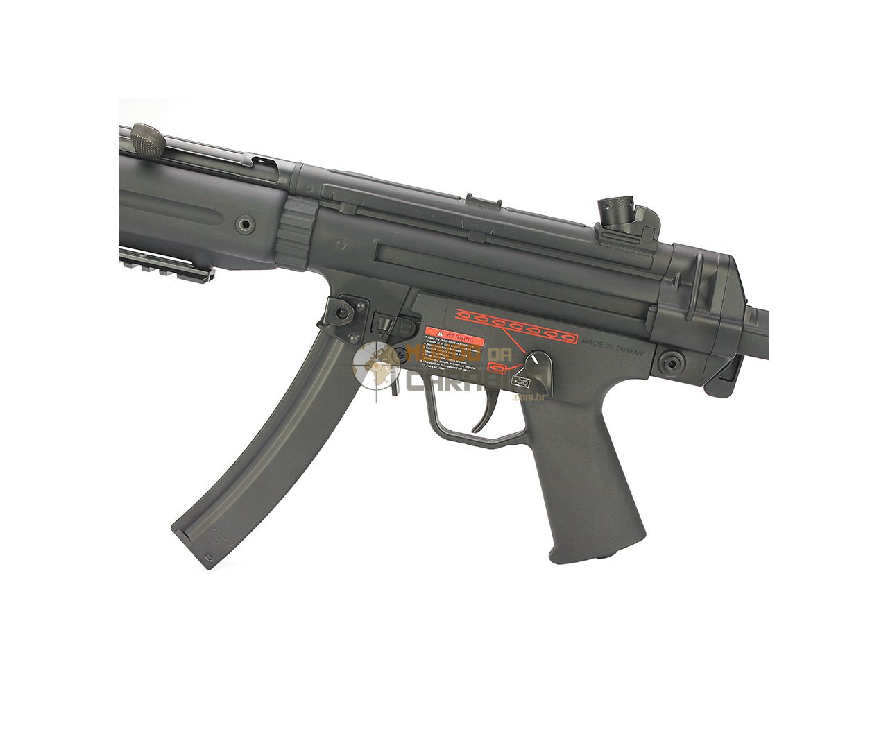 Rifle De Airsoft Mp5 A5 Ris Full Metal Retrátil - G&g Premium