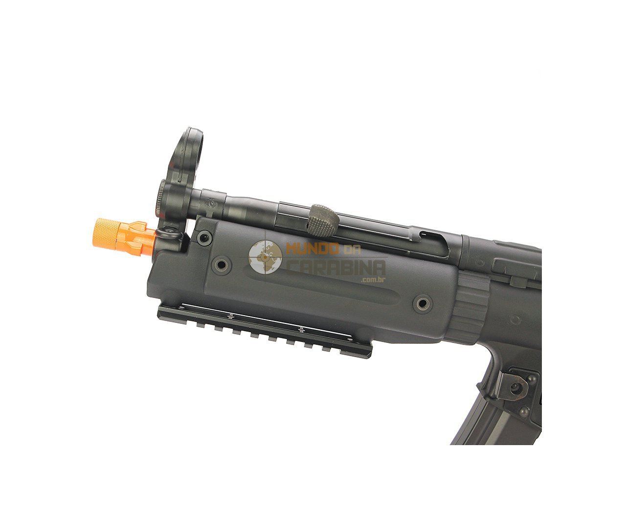 Rifle De Airsoft Mp5 A5 Ris Full Metal Retrátil - G&g Premium