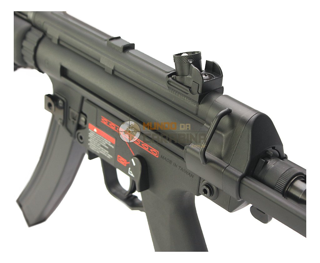 Rifle De Airsoft Mp5 A5 Ris Full Metal Retrátil - G&g Premium