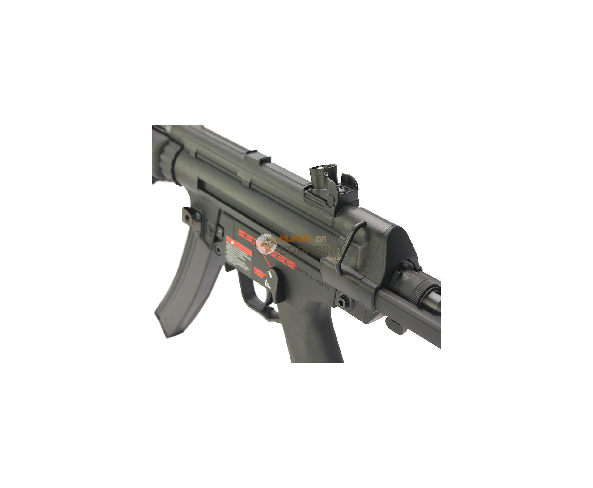 Rifle De Airsoft Mp5 A5 Ris Full Metal Retrátil - G&g Premium