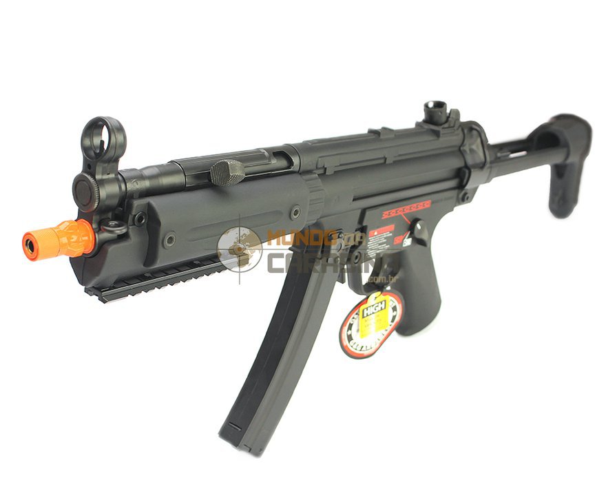 Rifle De Airsoft Mp5 A5 Ris Full Metal Retrátil - G&g Premium