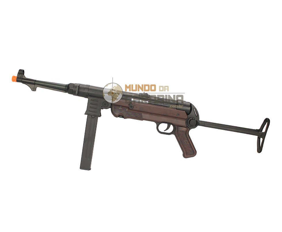 Rifle De Airsoft Mp40 Full Metal - Cal 6.0mm - Agm