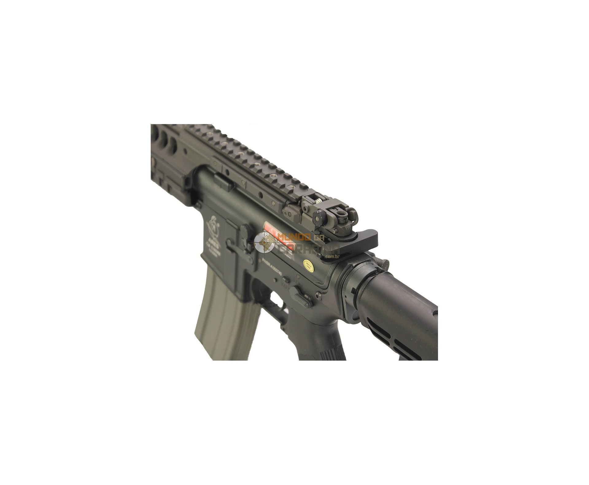 Rifle De Airsoft M4 Ris Cqb - Full Metal - Cal 6.0mm - Ares