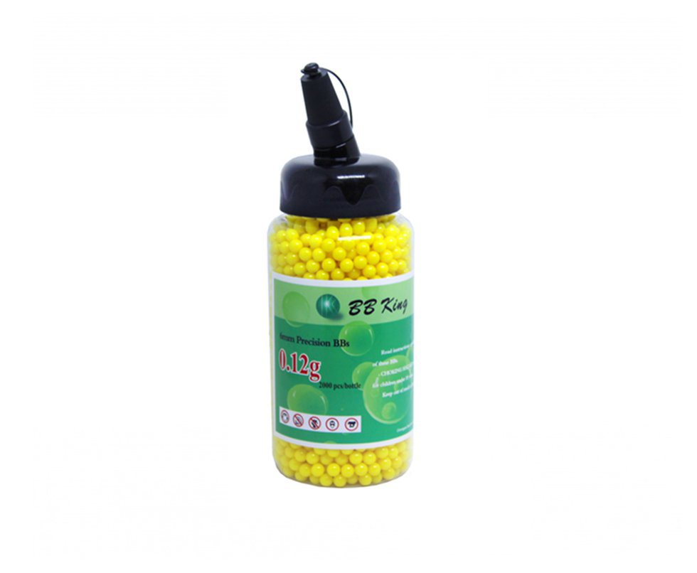 Esfera Plástica Bb Calibre  6mm - 0,12 G - 2000 Unidades