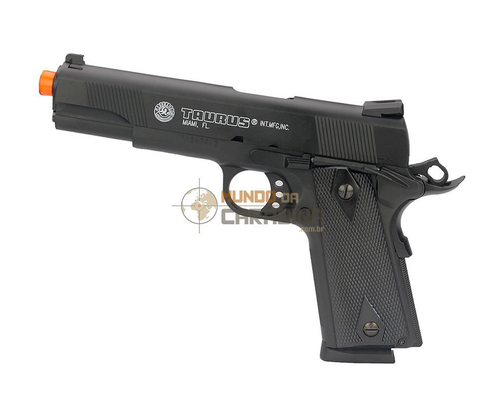 Pistola De Airsoft Pt1911 Semi Metal - Cybergun