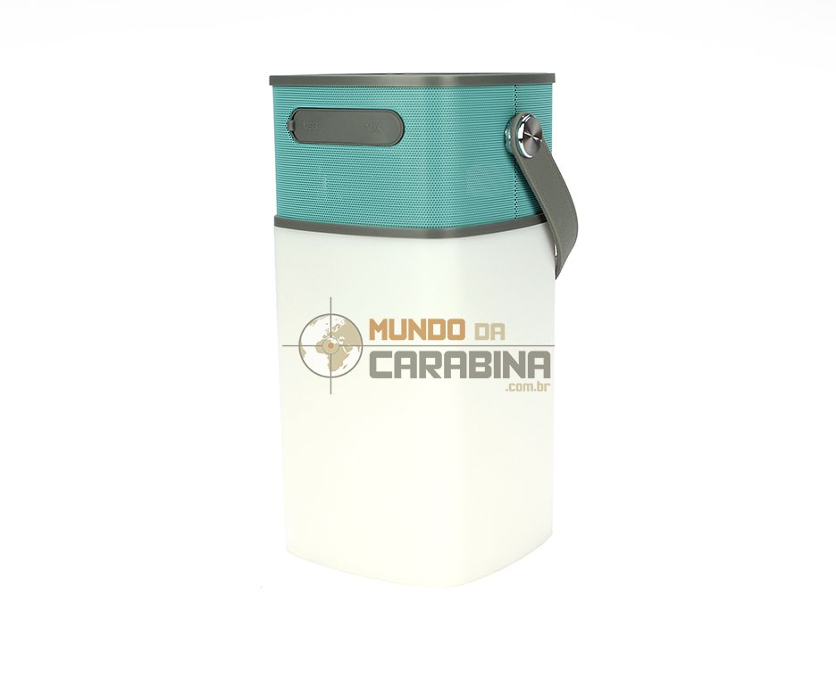 Caixa De Som Bluetooth Portátil Potente + Lâmpada/lampião - Speaker Lamp - Guepardo