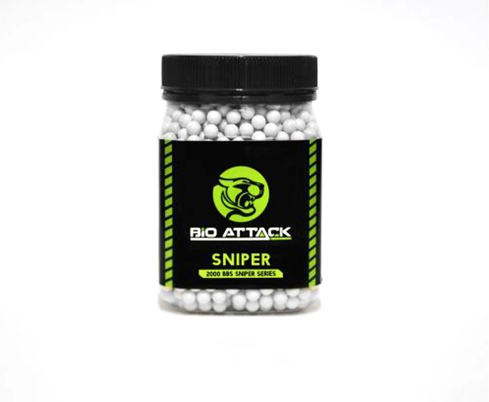 Esferas Plasticas Airsoft Sniper Bb 0.43g X 2000un - Bioattack