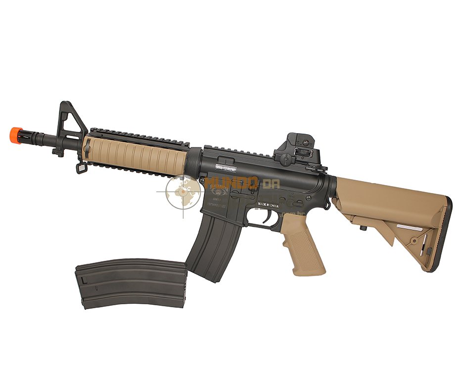 Rifle De Airsoft M4 Bw15 Ris Tan Semi/metal Cal 6.0mm - Blackwater