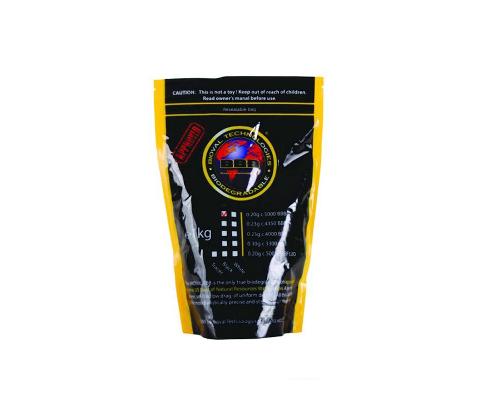 Esfera Plástica Bioval  White 0,20gr (1kg)