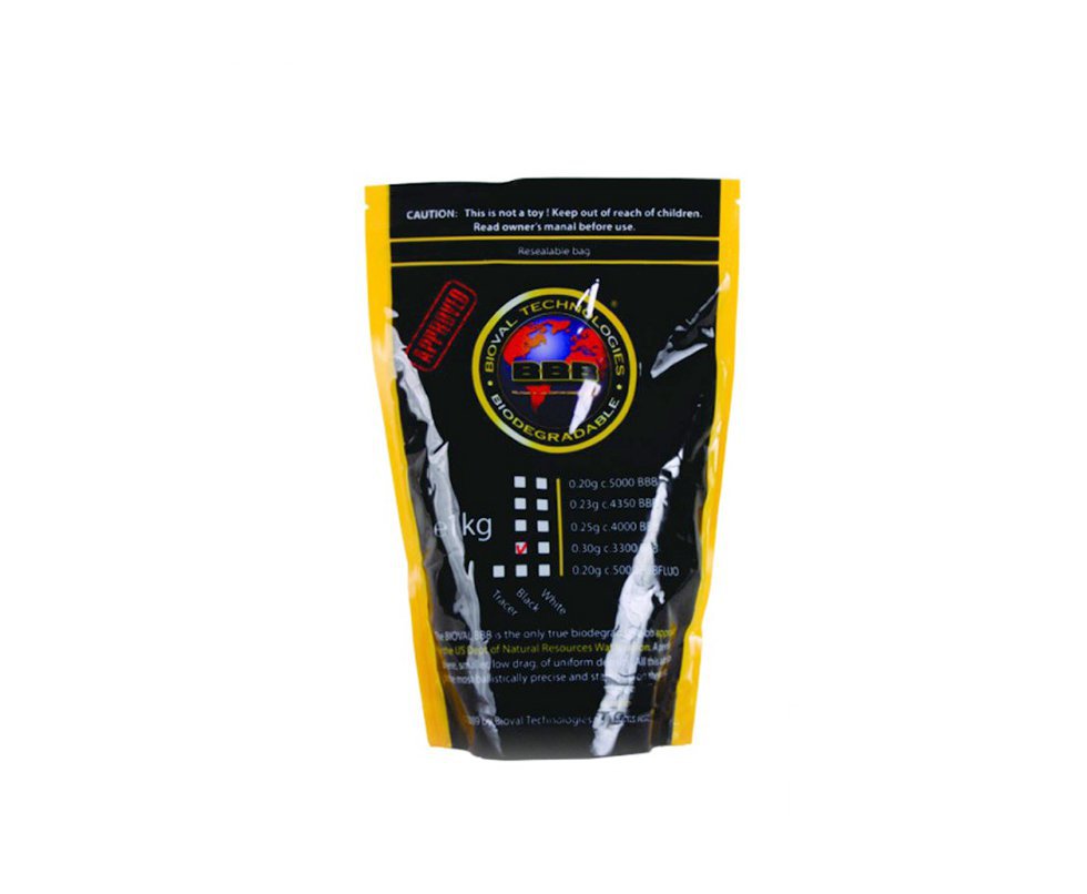 Esfera Plástica Bioval White 0,30gr (1 Kg)