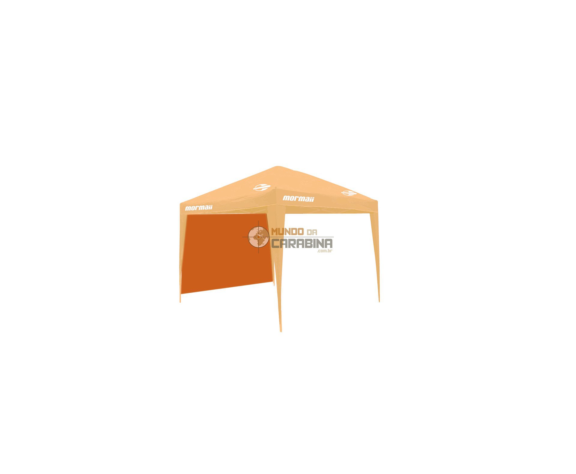 Parede Gazebo Shade - Mormaii - Laranja