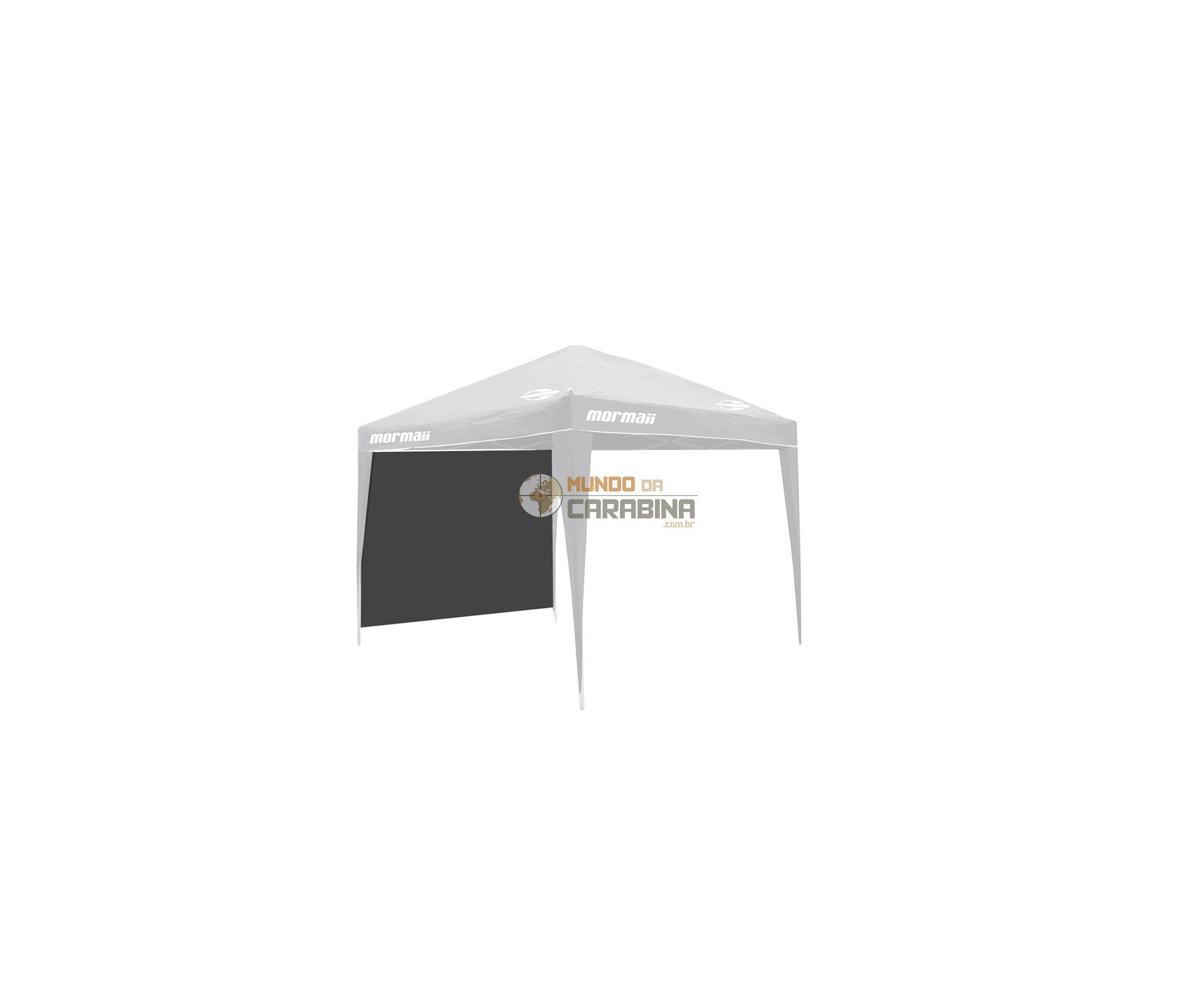 Parede Gazebo Shade - Mormai - Cinza