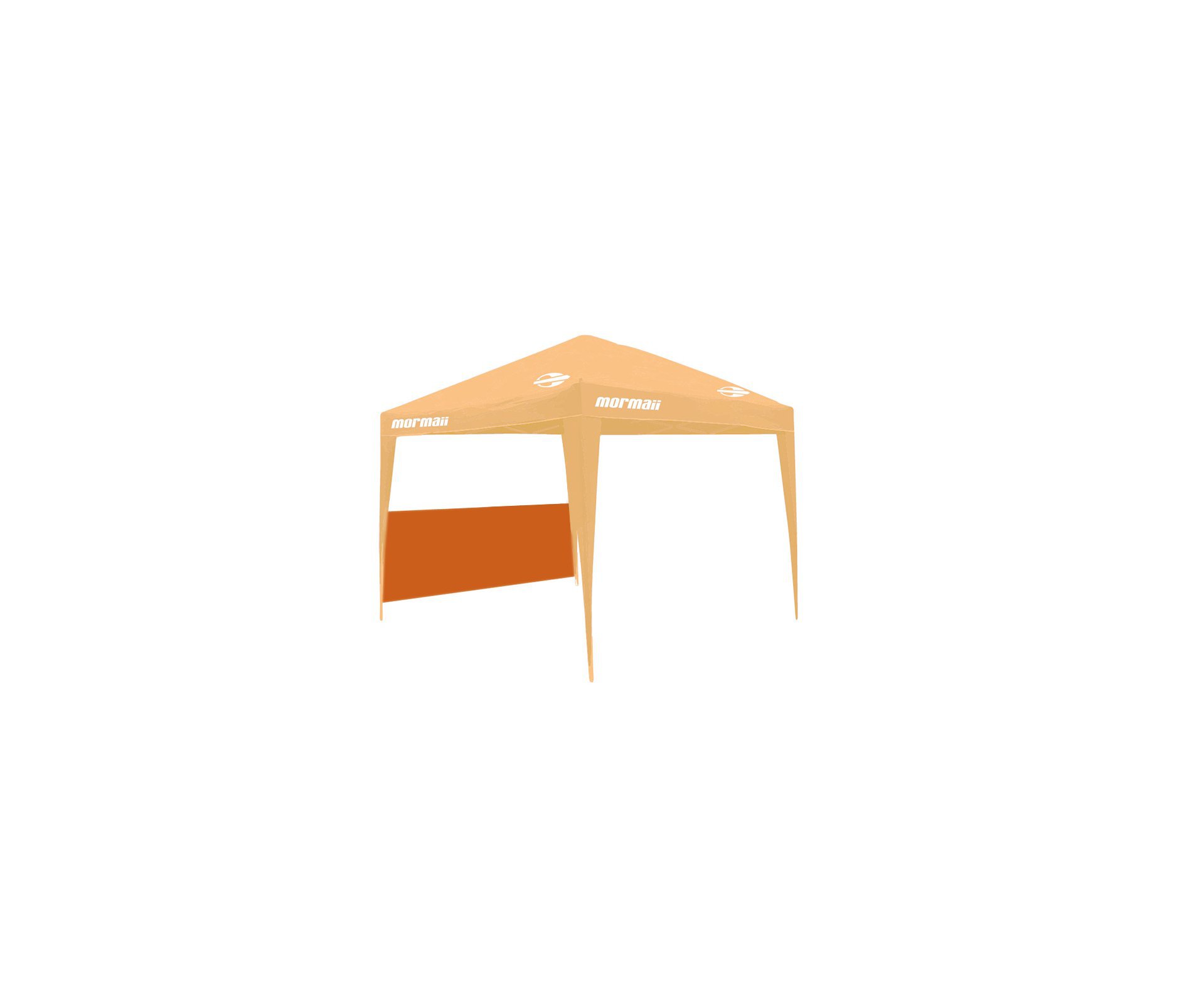Meia Parede Gazebo Shade - Mormaii - Laranja