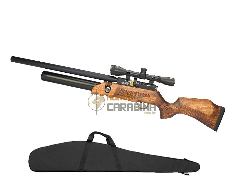 Carabina De Pressão Cometa Lynx V10 - Calibre 4,5 Mm - Pcp + Luneta 4x32 - Cometa