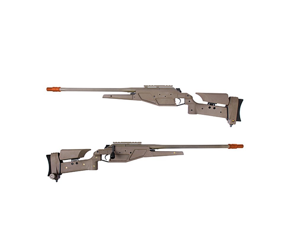 Rifle De Airsoft Sniper Blaser R93 Lrs1 Tan Elite - Cal 6.0mm - King Arms