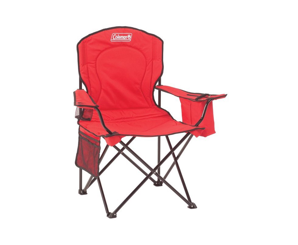Cadeira Dobrável Com Cooler Vermelha - Coleman
