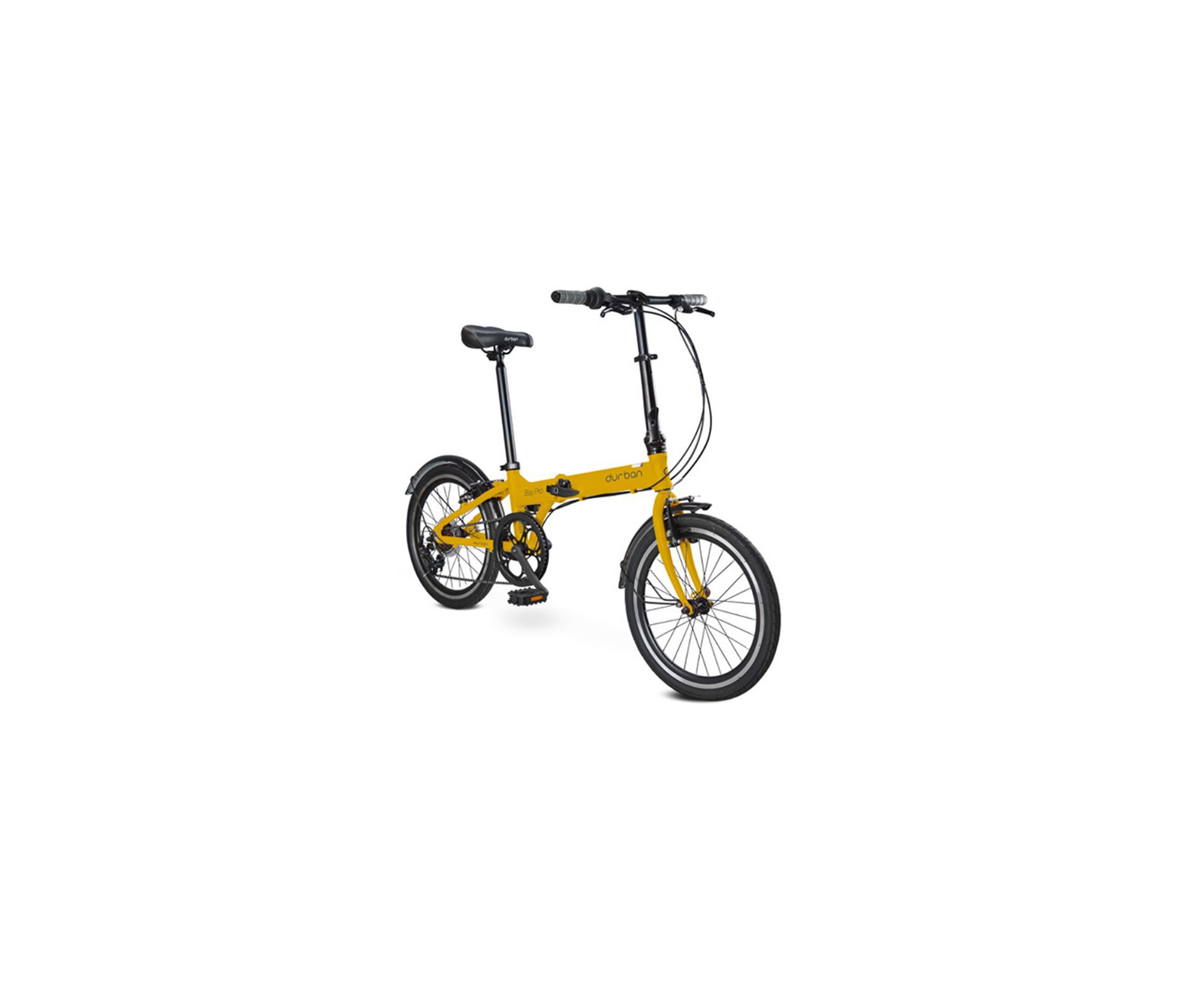 Bicicleta Dobrável Durban Bay Pro - Amarela - Nautika