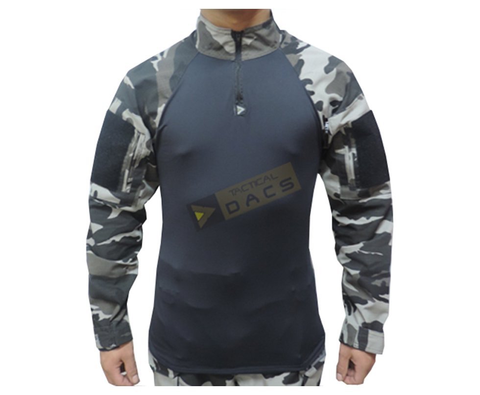 Camisa Combat Shirt Hrt - Urbano Black - Dacs