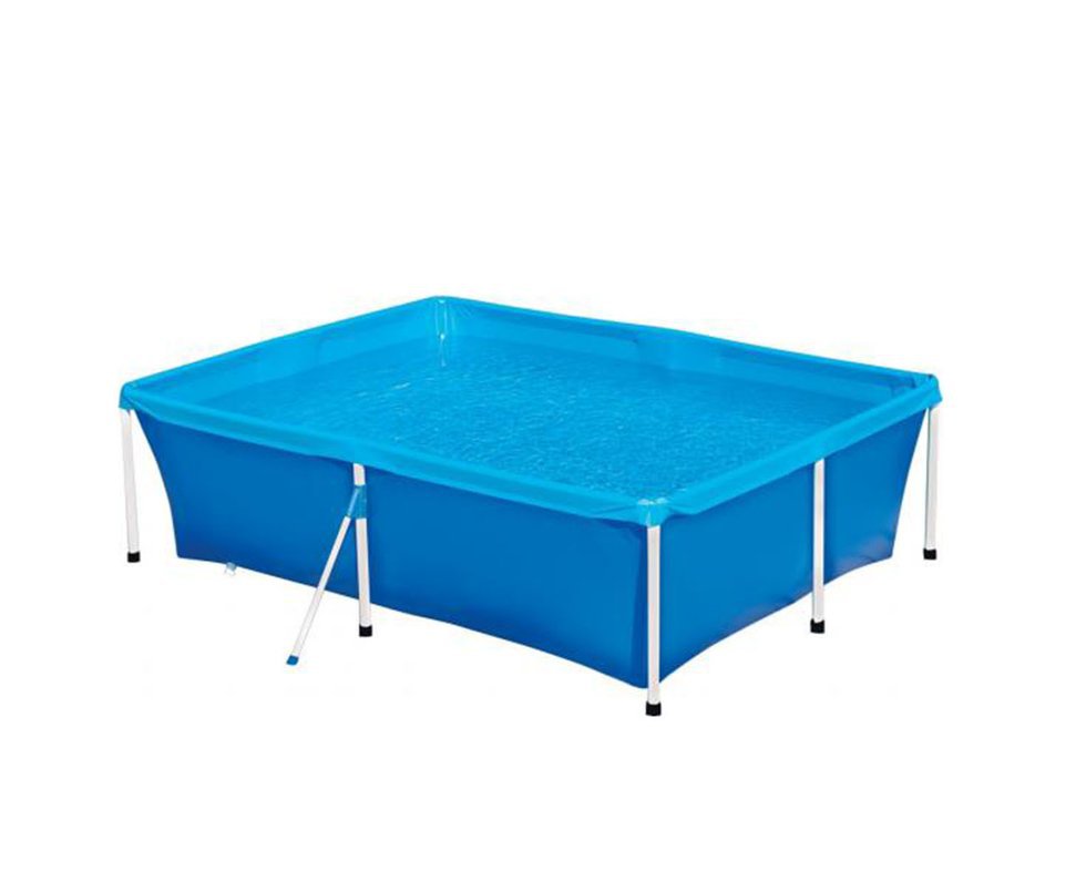 Piscina Retangular Estruturada Infantil Armação De Montar 2000 Lts - Mor
