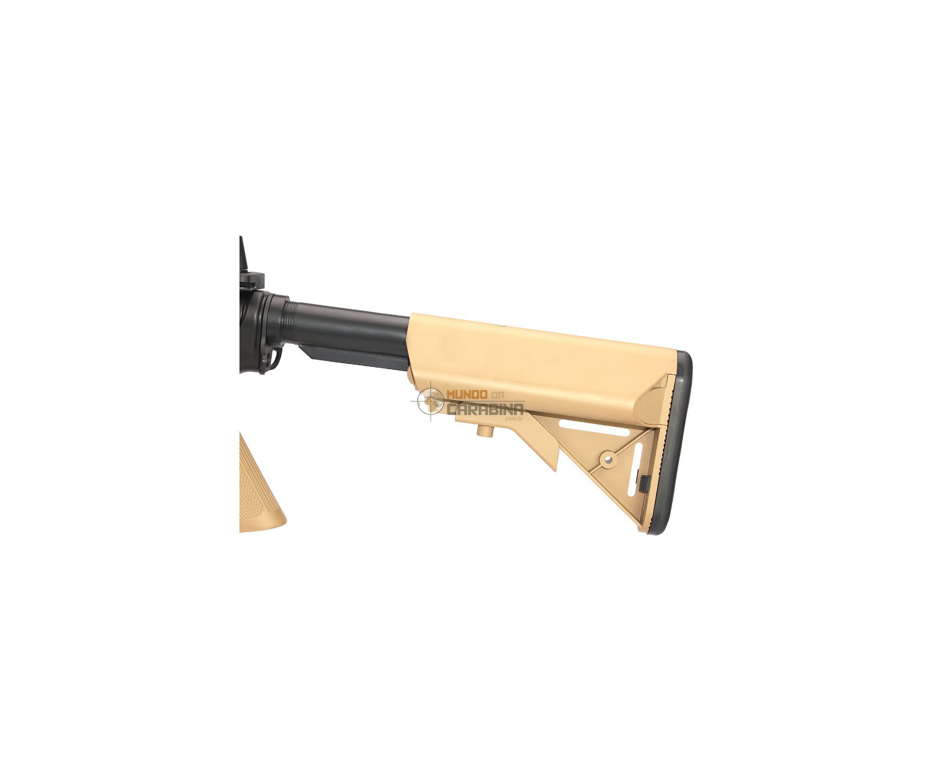 Rifle De Airsoft Colt M4 Ris Cqb Semi Metal Aeg - Edição Marcos Do Val - Cybergun - 110 V