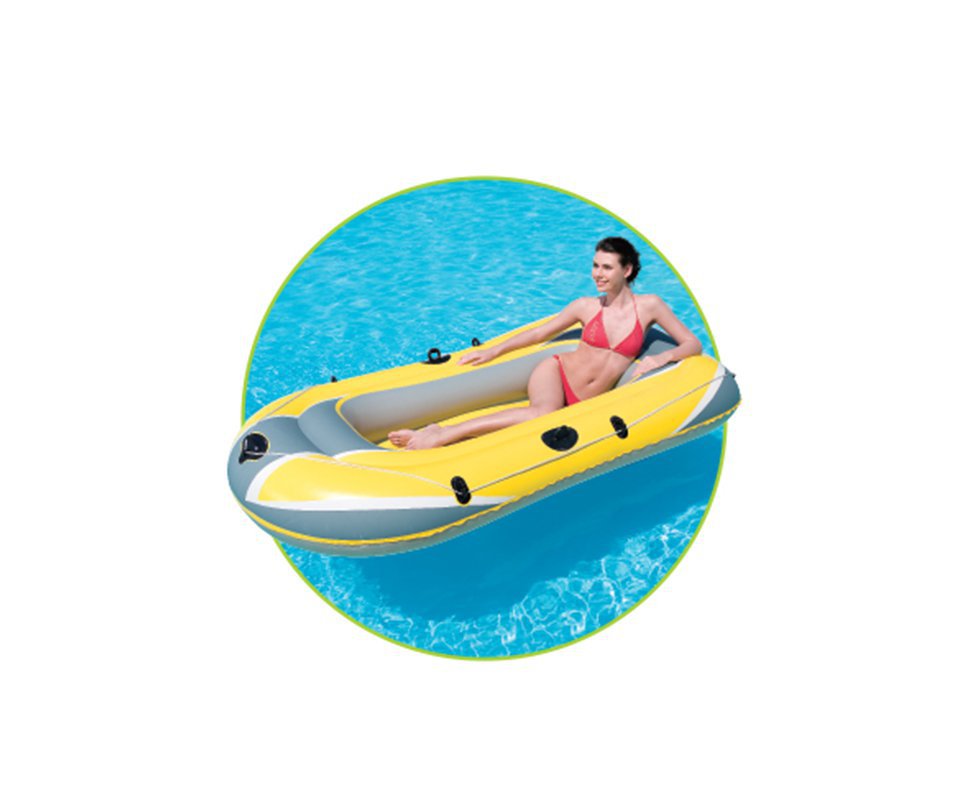 Bote Inflavel Hydro - Force Raft 2.28 X 1.21 - 3p - Echolife