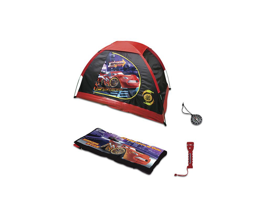 Barraca Infantil  Echolife - Kit: Barraca, Lanterna, Saco De Dormir E Bússola