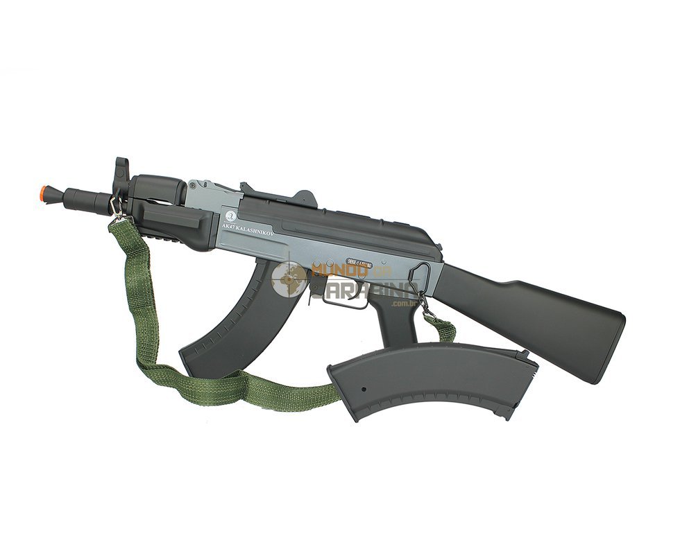 Rifle Airsoft Ak Spetsnaz Full Metal - Calibre 6,0 Mm - Kalashnikov