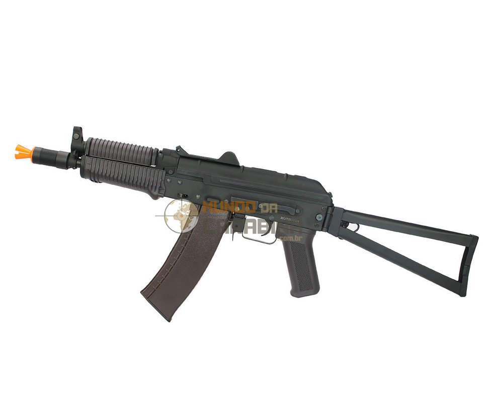 Rifle Airsoft Aks 74u Full Metal - Calibre 6,0 Mm - Cyma