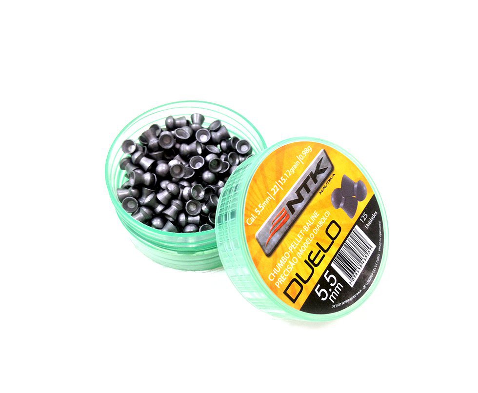 Chumbinho Duelo 5.5 C/ 125 Pc Unica - Nautika