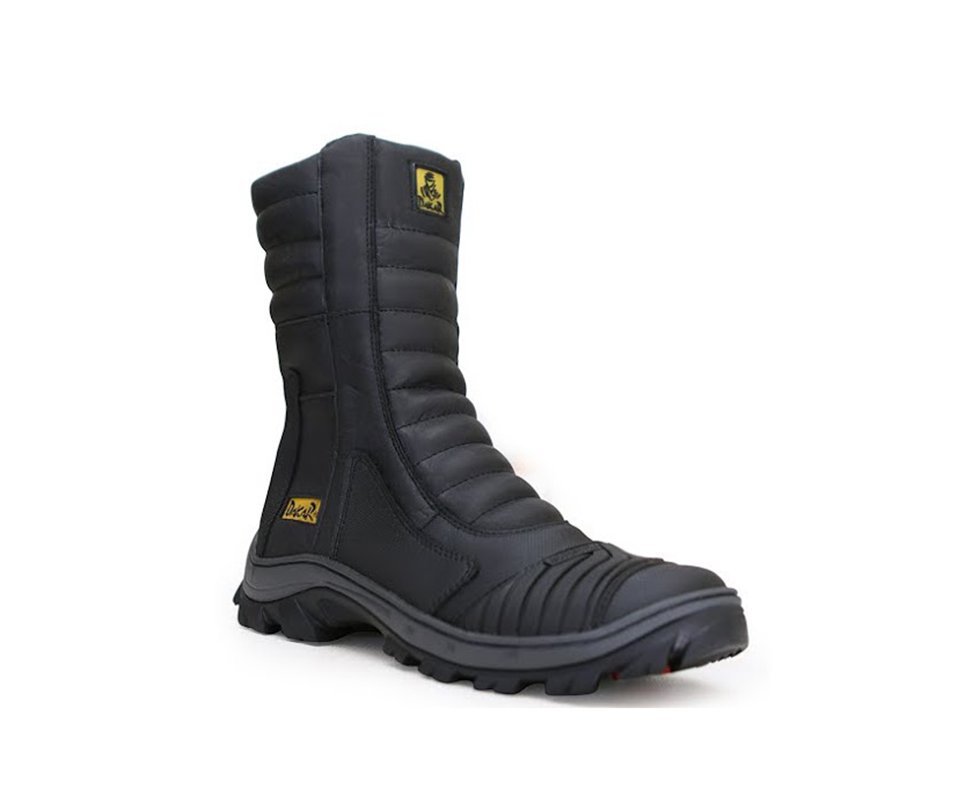 Bota Moto Tanzania - Preto Fosco - Dakar - 37