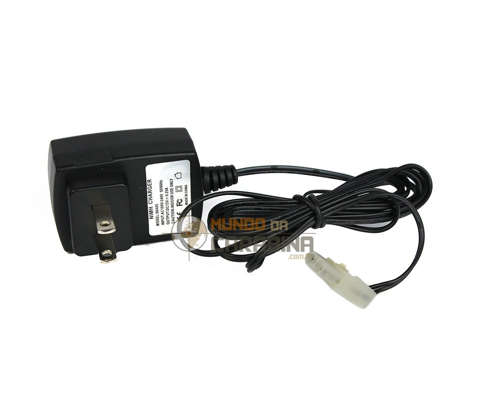 Carregador Para Bateria 110 V Para Airsoft - Pino Small Pequeno