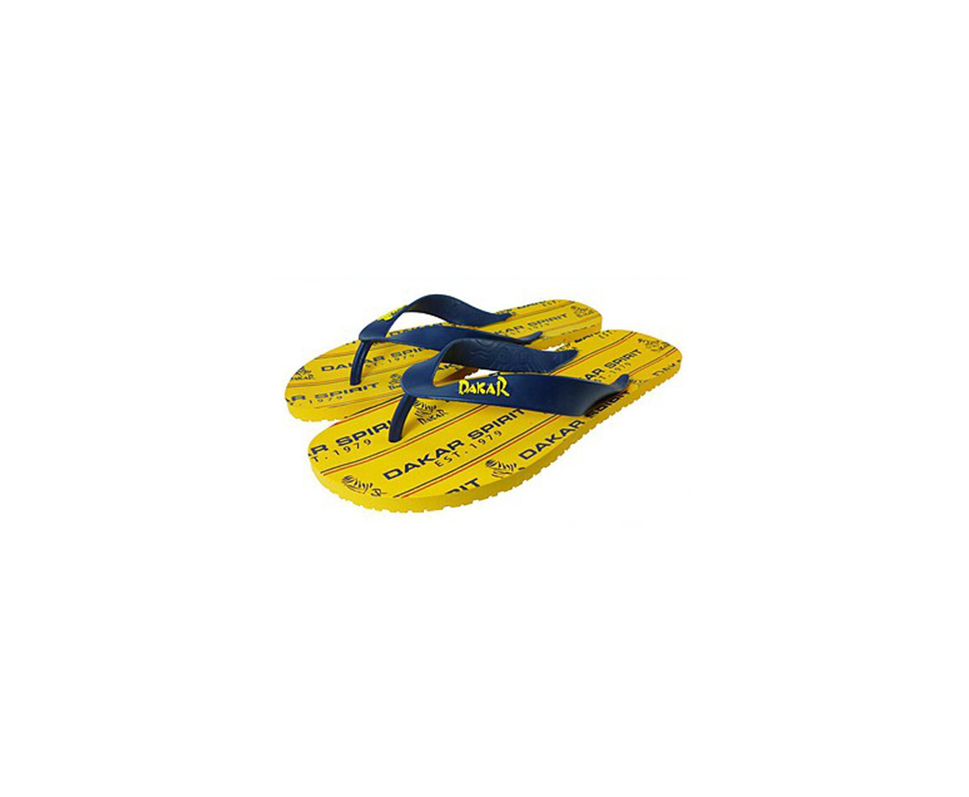 Chinelo Rally Amarelo / Azul - Dakar - 37/38