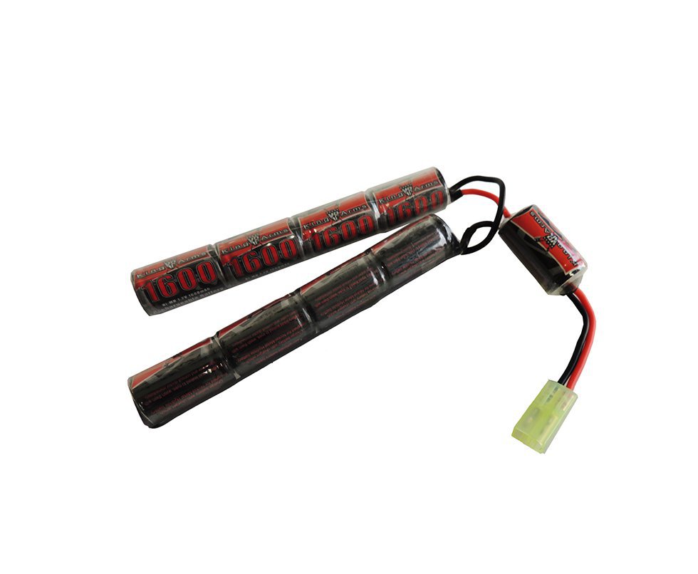 Bateria Para Airsoft M4 Stw Mod Crane 10,8v 1600 Mah