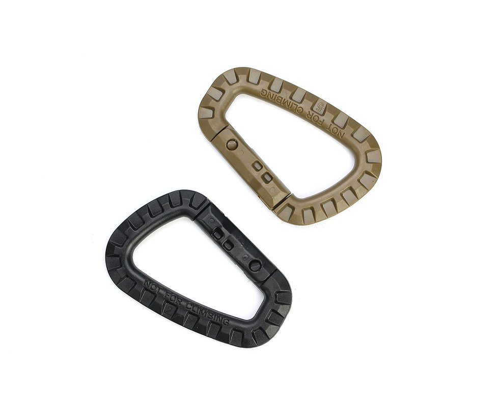 Mosquetão 02 Peças - Quick Tactic -  Nautika