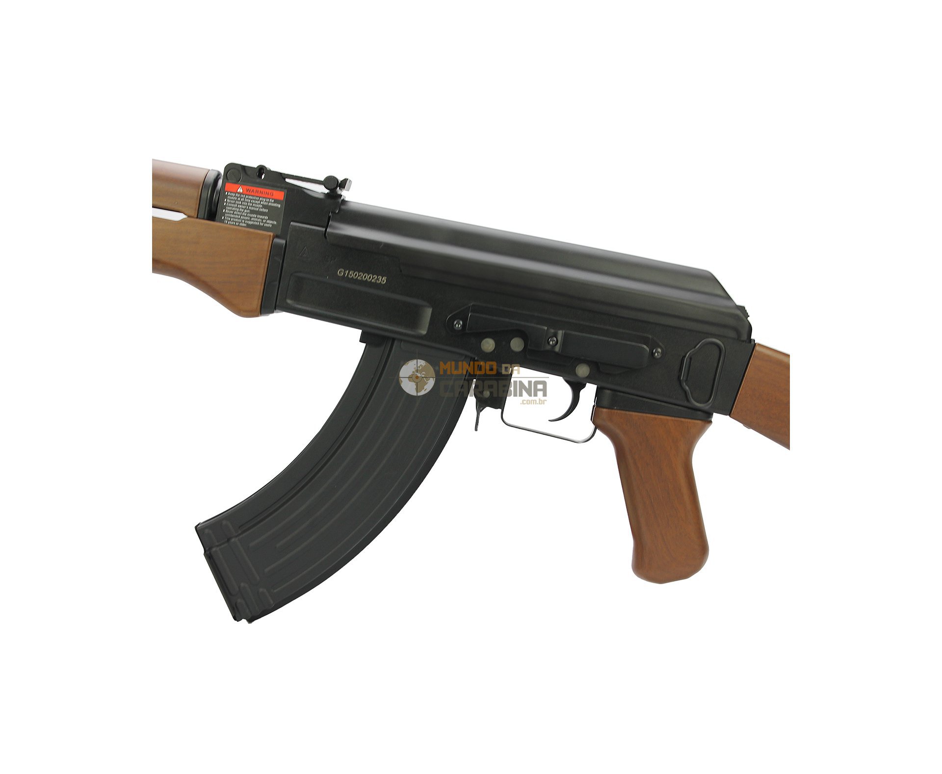 Rifle De Airsoft Kalashnikov Ak47 - Full Metal Blowback - Calibre 6,0 Mm - G&g