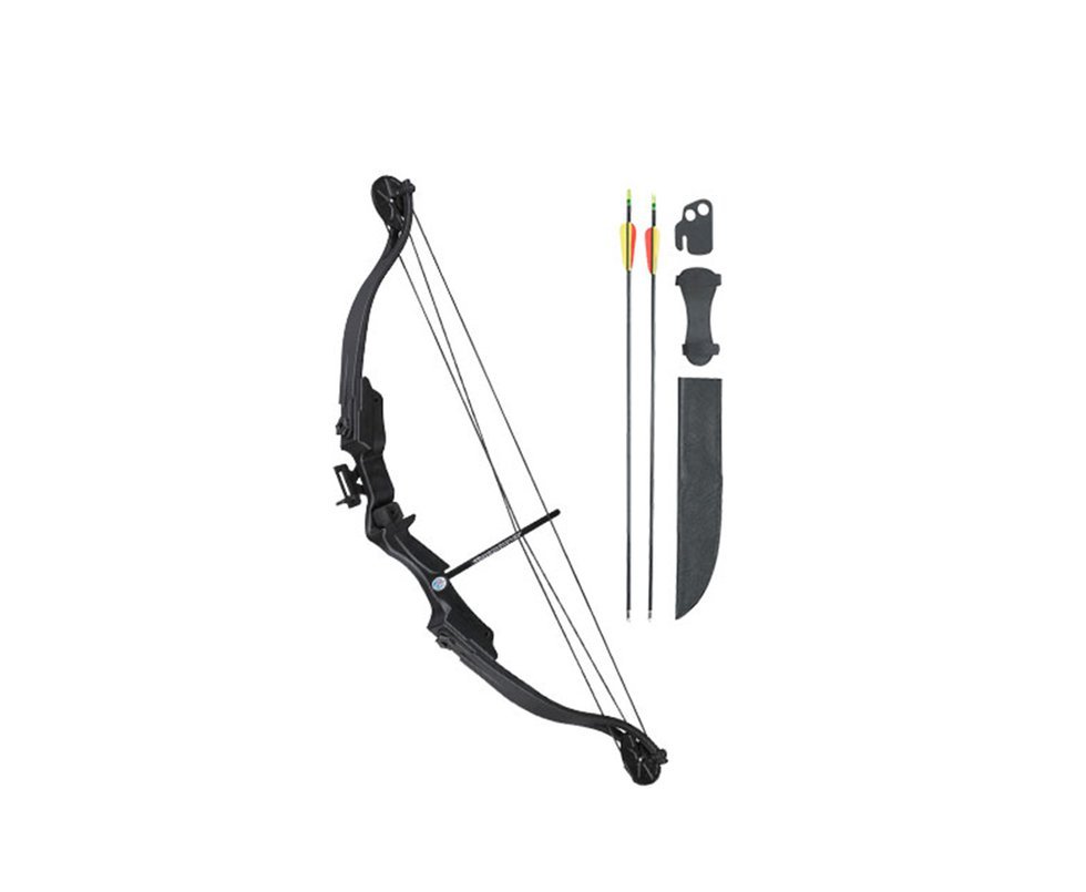 Arco Composto Mk-cb010b - 21-29 Libras - Black - Man Kung