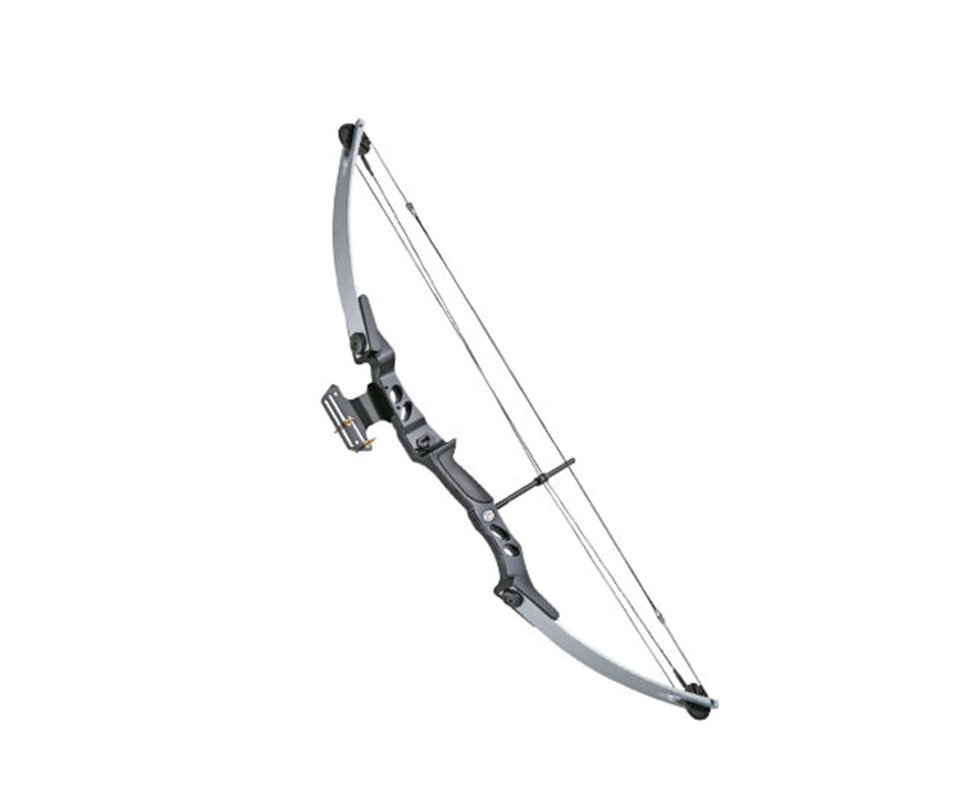 Arco Composto Prata Mk-cb55sb 40-55 Libras - Man Kung