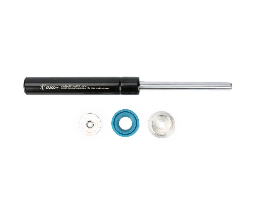 Kit Customização 1 - Pistão Pneumático 45kg + Pu + Centralizador Cbc Jade+ / Cbc Jade - Quickshot