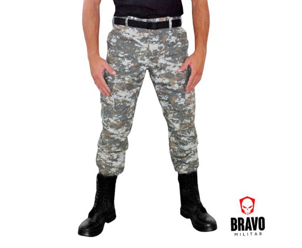 Calça Tatica Camuflada Army Combat Camuflado Digital - Bravo - 38